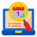 Search Date  Icon