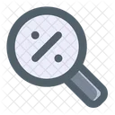 Discount Magnifier Search Icon