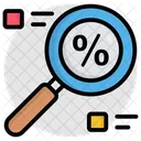 Search Discount Discount Analysis Discount Exploration Icon