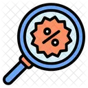 Search Discount  Icon