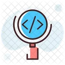 Search Div Search Tag Search Programming Icon