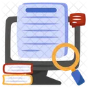 Search Document Search Doc Document Analysis Icon