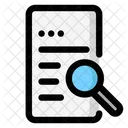 Search Data Search Doc Search Document Icon