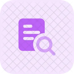 Search Document  Icon