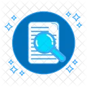 Search Document Search File Paper Icon