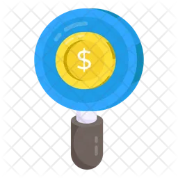 Search Dollar  Icon