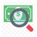 Search Dollar Cash Icon