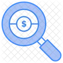 Search Dollar Search Money Search Finance Icon