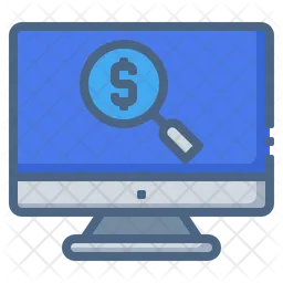 Search Dollar  Icon