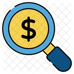 Search Dollar  Icon