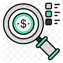 Search Dollar  Icon