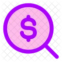 Search Dollar Icon