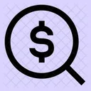 Search-dollar  Icon