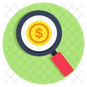 Search Dollar Find Dollar Look Dollar Icon