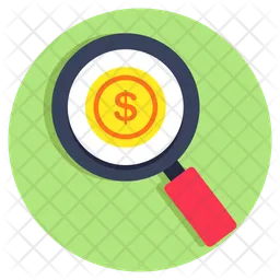 Search dollar  Icon