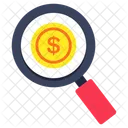 Search Dollar Find Dollar Look Dollar Icon