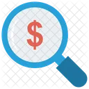 Search earning  Icon