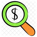 Search Earning Magnifier Earn Money Icon