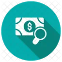 Dollar Currency Search Icon