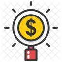 Search Money Business Icon