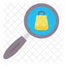 Shopping Magnifier Document Icon