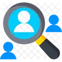 Search Employee Hr Human Resource Icon