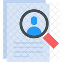 Find Cv Personal Information Icon