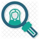 Search Employee Remote Working Recruitment Hiring Employee Search Talent Acquisition Hr Job Search Icon