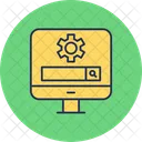 Search Engine Computer Content Management System Icon