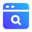 Search Engine Search Magnifying Glass Icon