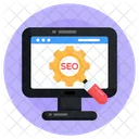 Seo Search Engine Optimization Search Settings Icon