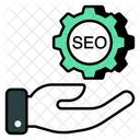 Seo Search Engine Optimization Optimizational Research Icon