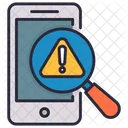 Caution Error Glass Icon