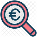 Search Euro  Icon