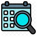 Search Event Search Calendar Search Schedule Icon