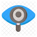 Search Eye Monitoring Analysis Icon
