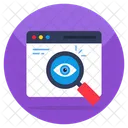 Search Eye  Icon