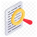 Search File File Format Filetype Icon
