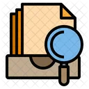 Archive Document Data Icon