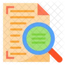 Search File Document Icon