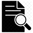 Search File Search Document Search Icon