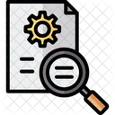 Search File Audit Inspection Icon
