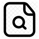 Search File File Search Icon