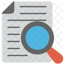 File Search Magnifying Icon
