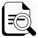 Search File Document Extension Icon