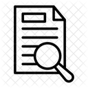 Search File File Search Icon