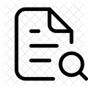 Search File Search Document Find File Icon