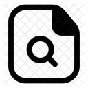 Search File File Search Icon