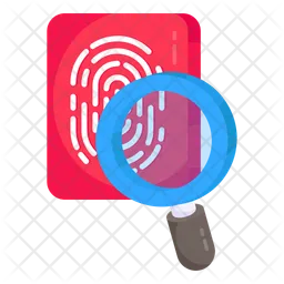 Search Fingerprint  Icon