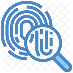 Search Fingerprint  Icon